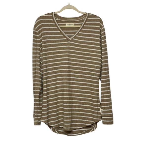 Magellan Women’s Classic Fit Striped Top - Picture 1 of 9